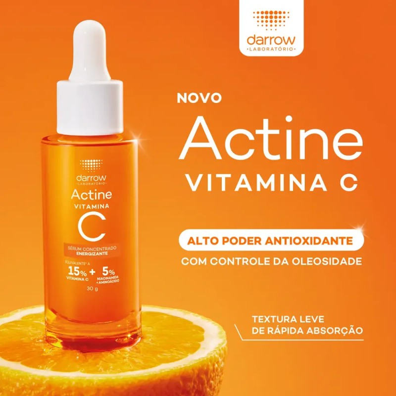 Sérum Darrow Actine Con Vitamina C, 30 Ml, Para Piel