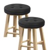 baibu Set of 2 Bar Stool Cushions, Super Breathable Round