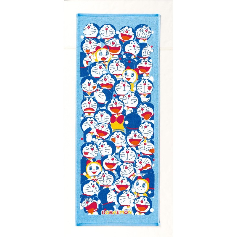 Nissen Shoko Doraemon Towel Towel Set (1 Face Towel, 1