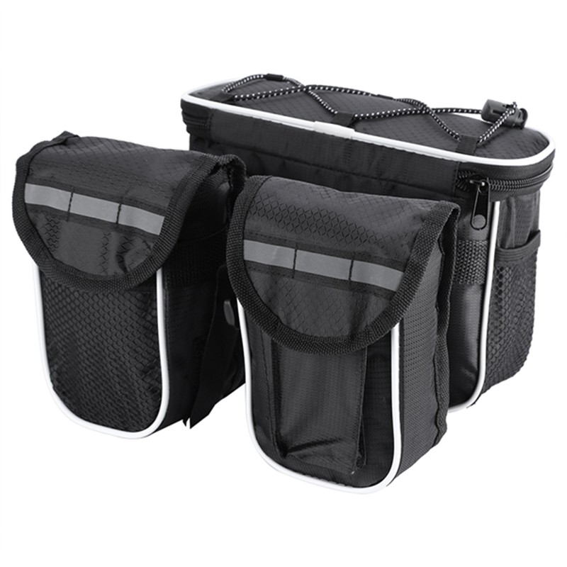 Waterproof Bicycle Front Top Tube Bag Bike Frame Storage Pouch