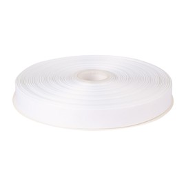 Fondersy 7/8" X 100 Yards Solid Grosgrain Ribbon for Gift Wrapping, Hair Bows, Parties, Wedding Decoration, Crafts Sewing(White)