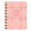 Punch Studio Molly & Rex Statement Shapes Pink Undated Planner