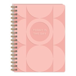 Punch Studio Molly & Rex Statement Shapes Pink Undated Planner (38235)