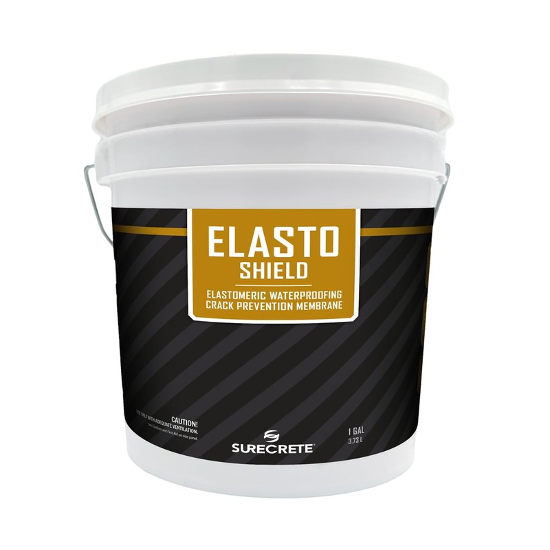 SureCrete ElastoShield Elastomeric Waterproofing & Crack Prevention Membrane for Microcement