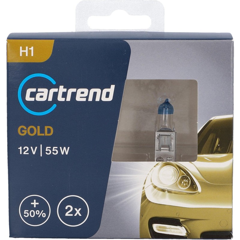 Unitec Xenon Gold 77768 H1 Headlight Bulbs 12 V 55