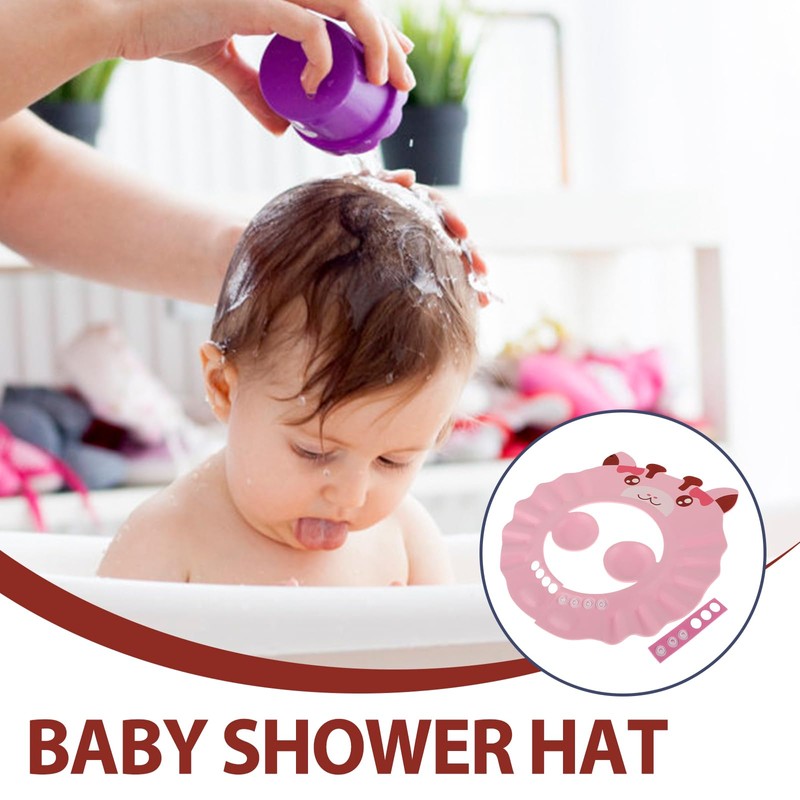 Shampoo Ear Hippo Visor Bath Adjustable Shower Cap Bathing Shape