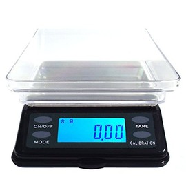 Dipse MTW Series Digital Mini Table Scales with Protective Lid 200 g x 0.01 g / 500 g x 0.1 g