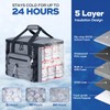 Maelstrom Soft Sided Cooler Bag,30 Can Collapsible Insulated Ice Chest
