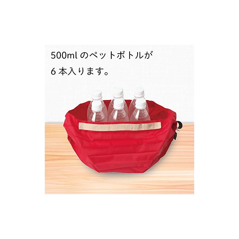 Marna S440D Shupatto Portable Bag, S, Dots, Instantly Foldable Eco