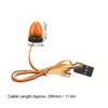 RC Car Alarming Light 5 Light Modes High Simulation Round