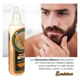 Tratamiento Bifásico Para Caballero Barba Y Cabello Zandokan