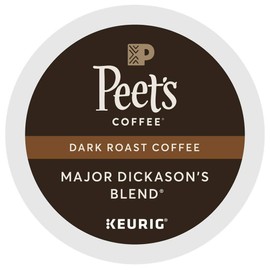 Peet's Coffee Major Dickason Blend Single Cup Coffee for Keurig K-Cup Brewers 40 count