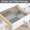 12Pcs Velvet Stackable Jewelry Trays, Jewelry Drawer Organizer, Large Removable