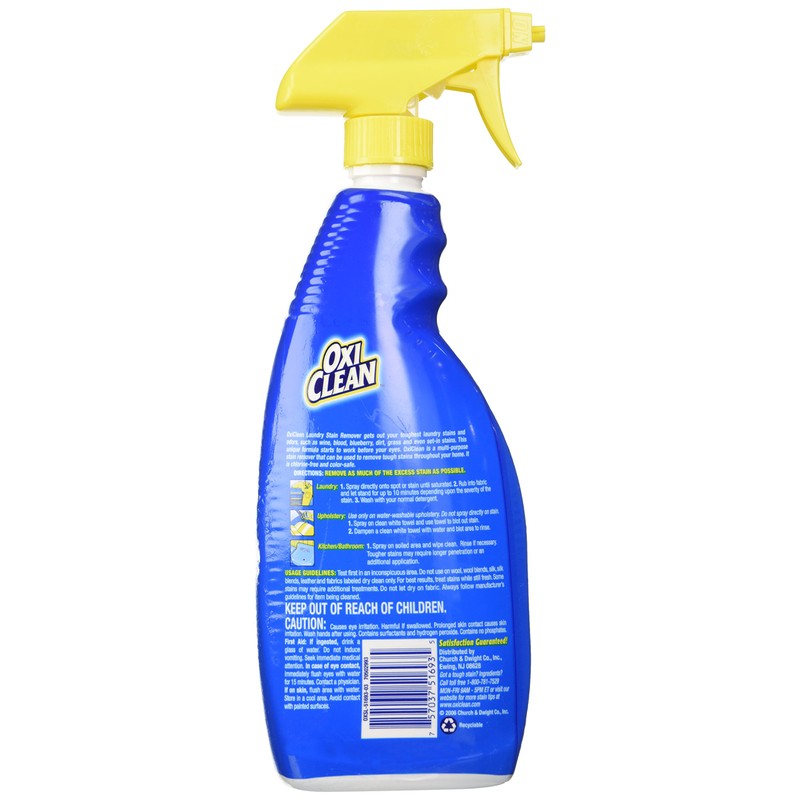 OxiClean Liquid Stain Remover, 21.5 oz (Pack of 2)