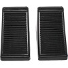 Unbranded 2 Pack MaxxHaul 50011 Rubber Wheel Chock with Eyelet