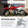 OXCANO Gas Fuel Tank Petcock Valve Compatible With Honda CRF50F