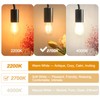 BRIMAX 25 Pack 2W S14 Replacement LED Bulbs,2700K Soft Warm