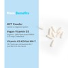 Magceutics Vitamin D3 K2 with MCT, 5000 IU Vegan D3