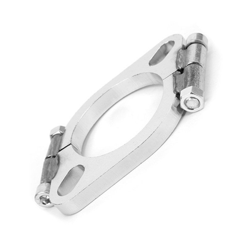 2.5in 63mm Steel Exhaust Flange Flat Oval Split Repair Replacement