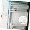 TEHAUX 2pcs Refrigerator Handle Replacement Kit Durable Plastic Support for