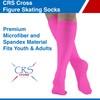 CRS Cross Figure Skating Socks (2 Pair) Knee High Tights