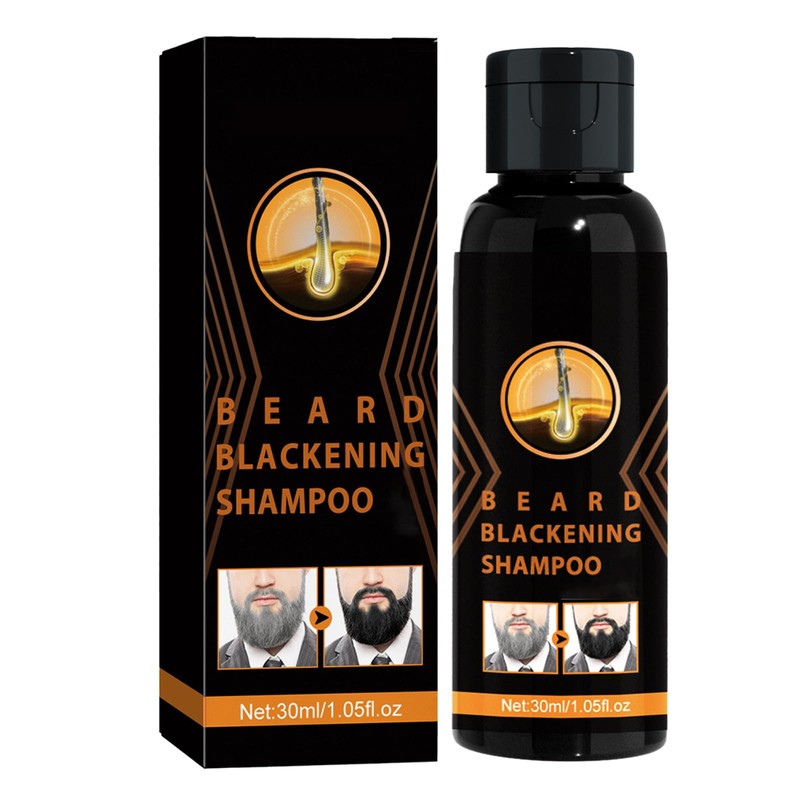 Rostblant Bart Verdunkelung Shampoo,Natural Hair Dye, Instant Hair Shampoo Haarfarbe,