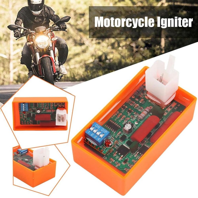 Orivin 5 Pin Adjustable AC CDI Motorcycle Igniter Box for