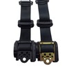 3 Point Car Seat Belt Polyester Steel ABS Auto Scaling
