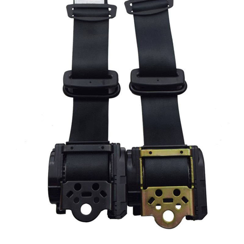3 Point Car Seat Belt Polyester Steel ABS Auto Scaling