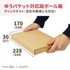 Earth Cardboard ID0402 Click Post Yu Packet, A5, Thickness 1.2