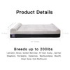 Laifug 50"x36"x10" Dog Bed Replacement Cover Extra Large (Jumbo Size)