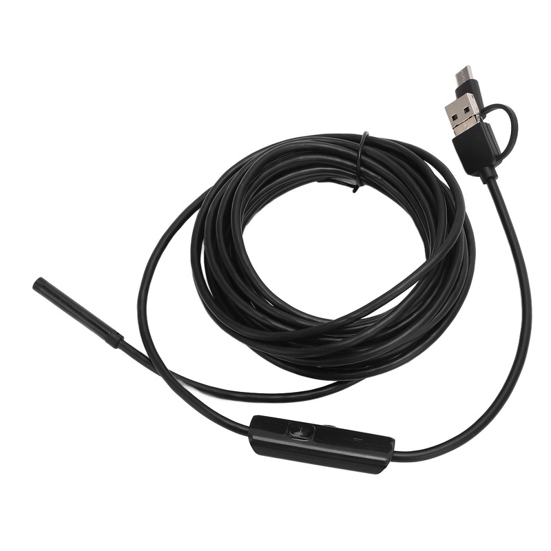 Endoscope 5.5mm 3 in 1 USB Borescope Camera IP67 Waterproof