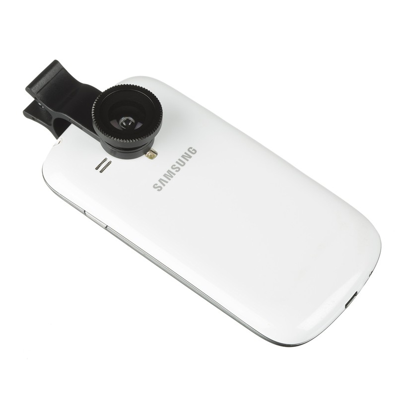 KitVision 3-in-1 Clip Lens Set for Smartphones (Macro, Fisheye and