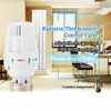 Thermostatic Radiator Valve, 2Pcs Radiator Valve Replacement Head M30 x
