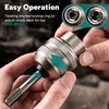 Bestwork Adjustable Tap Sockets, 6pcs Tap Socket Set, 1/4", 3/8",