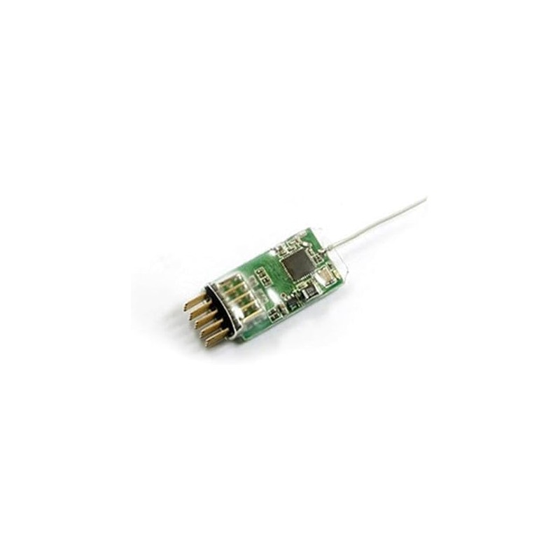 Linzhen 4100E 2.4G 4-Channel Micro Receiver for JR/Spectrum DSM2 Transmitter