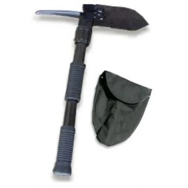 Tuareg FOLDING PICK & SHOVEL W/ canvas holder Camping Overland Off Road Free Shipping