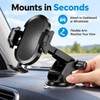 Car Phone Mount with Long Adjustable Arm – Suction Cup