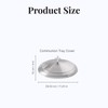 Mayur Exports Stainless Steel Premium Communion Trays Cover Holy Cup