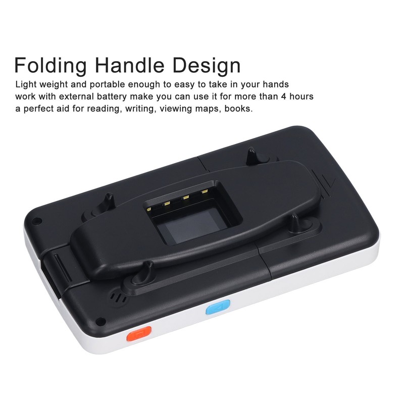 5.0in Electronic Digital Magnifier Portable Reading Aid 4X‑32X Zoom 17
