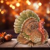 C&F Home Thanksgiving Turkey Decorative Centerpiece Figurine Fall Harvest Fireplace