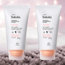 Mango Rosa Y Agua Coco Kit 2 Desodorante Natura En Crema