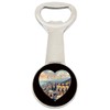 Ephesus Turkey Travel Souvenir Destination Heart Shape Design Magnetic Bottle