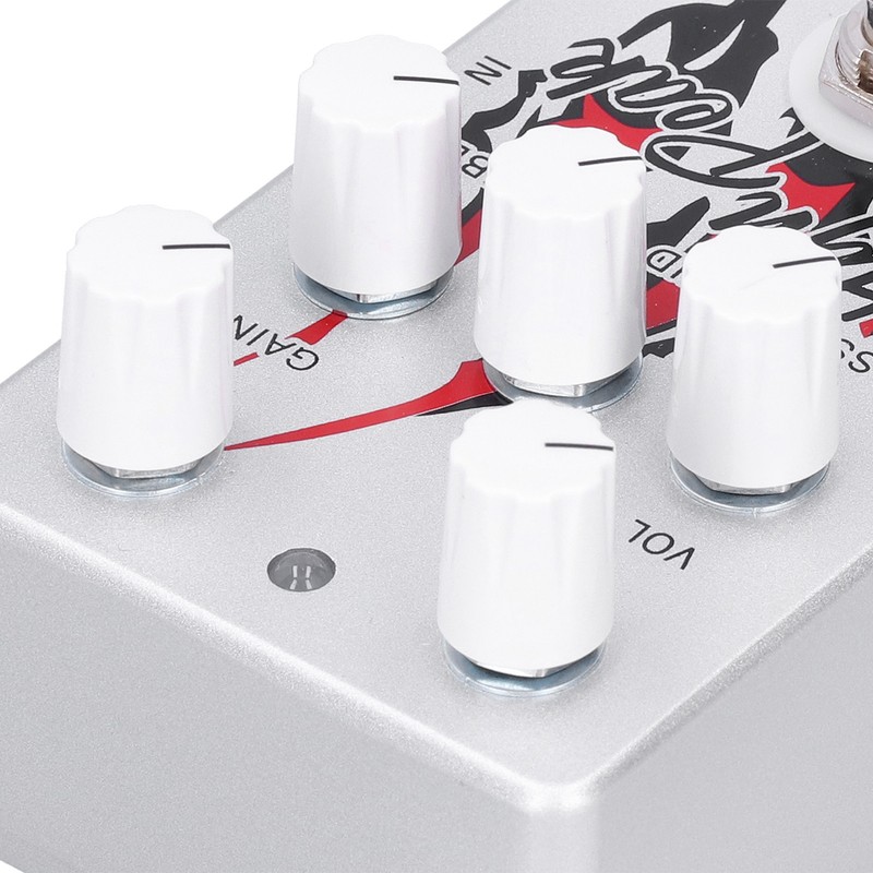 Distortion Pedal Electronic Guitar High Gain Effect Effector 9V DC