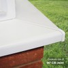 Retro-Fit 90° Window Cill Joint Cover - White