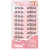 Easy to install one-step false eyelashes, no glue needed, partial