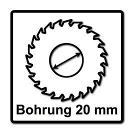 Festool Panther Saw Blade HW 160 x 1.8 x 20 PW12 Wood Rip Cut - 205550