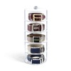 Oubou Belt Organizer, 5-Tier Acrylic Belt Storage & Holder for