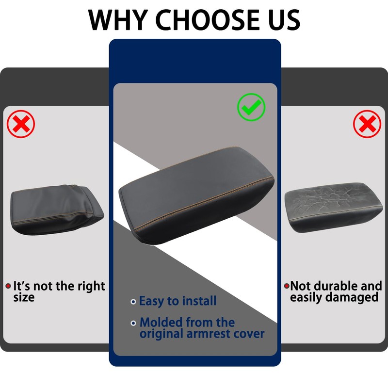 CIMOF Center Console Armrest Cover for Subaru Forester Accessories 2025