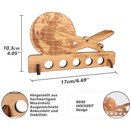 Original Birthday Money Gift Wooden - Money Gift for Just Married - Wooden Gifts - Gifts Money Gift for Friends, Family (Plane)